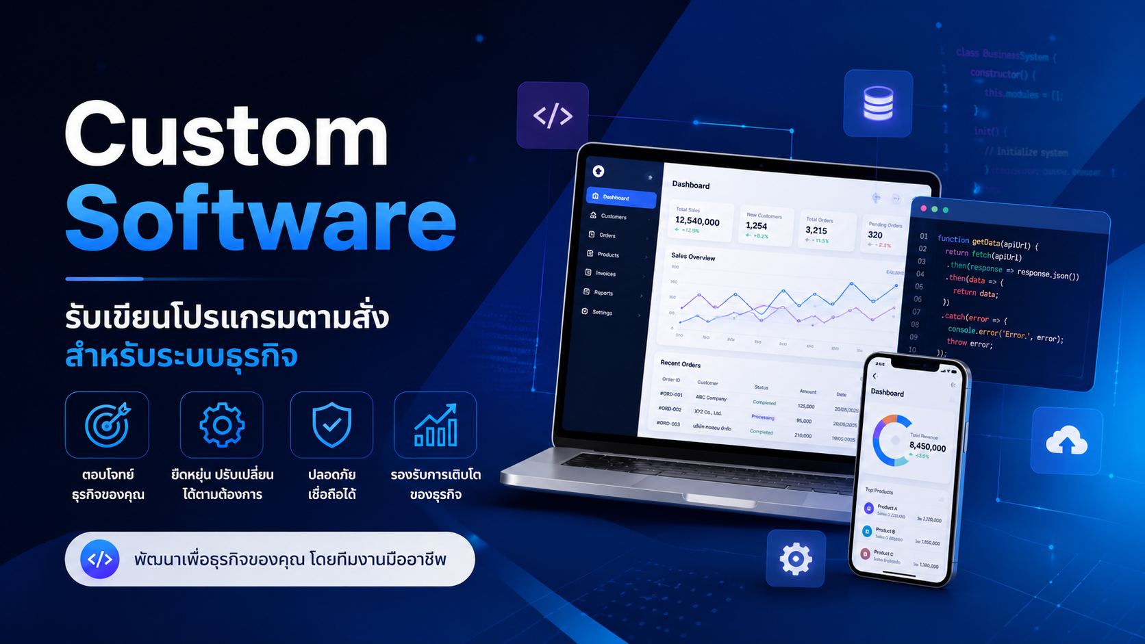 Custom software dashboard ????????????????????????